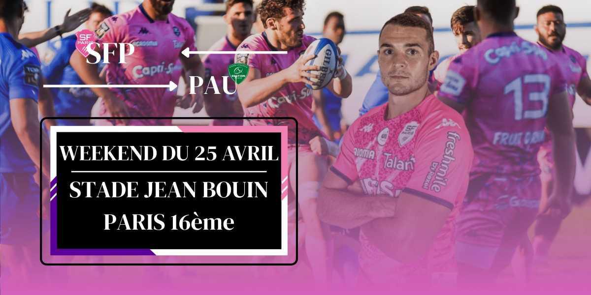 STADE FRANÇAIS PARIS - PAU🏉 
