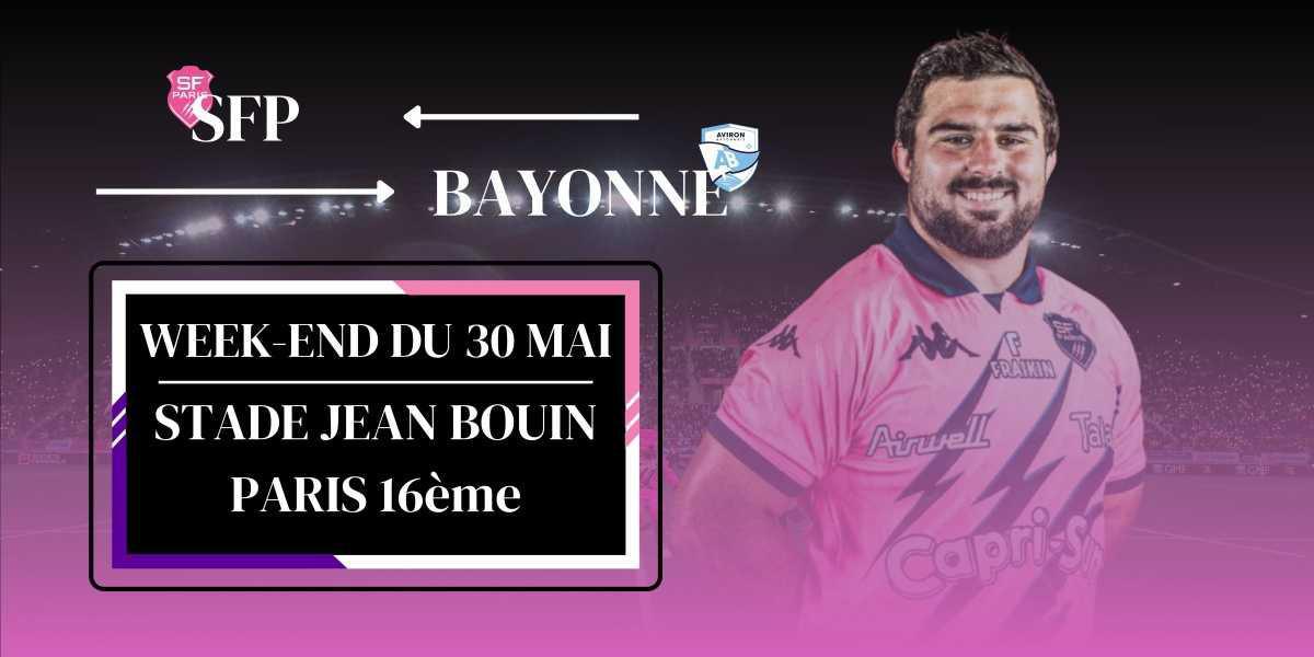 STADE FRANÇAIS PARIS - BAYONNE🏉 