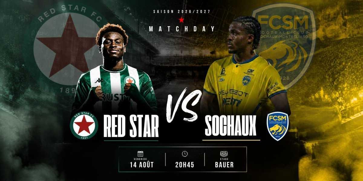 RED STAR - SOCHAUX⚽
