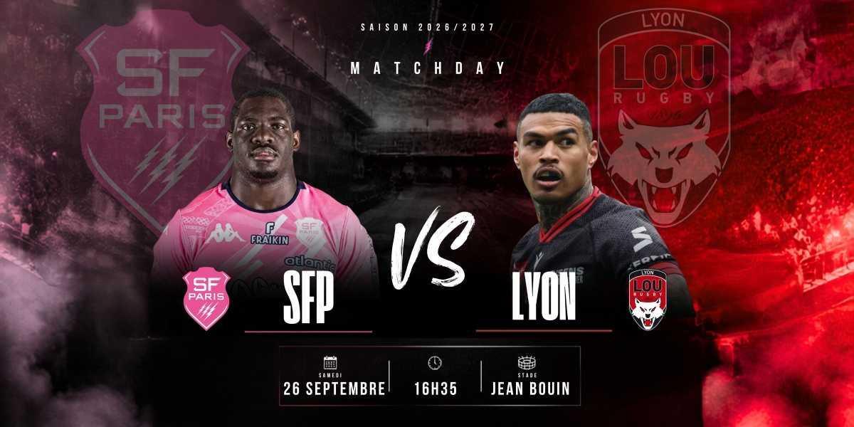STADE FRANÇAIS PARIS - LYON🏉 