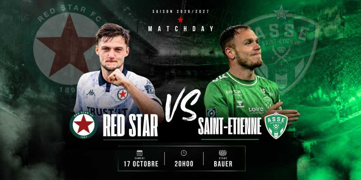 RED STAR - SAINT-ETIENNE⚽