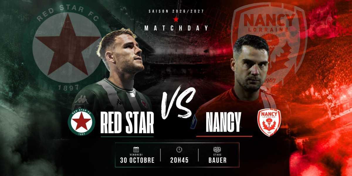RED STAR - NANCY⚽