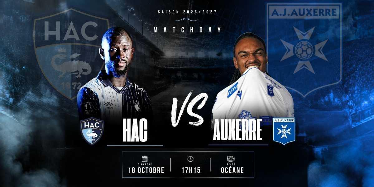 HAC - AUXERRE ⚽