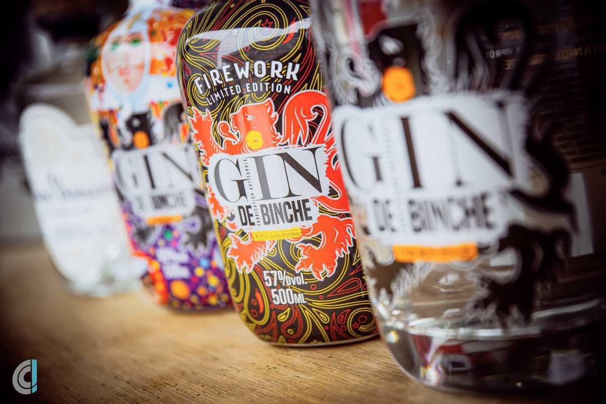 La toute récente distillerie Plus Oultre installée à Binche. La toute récente distillerie Plus Oultre installée à Binche.