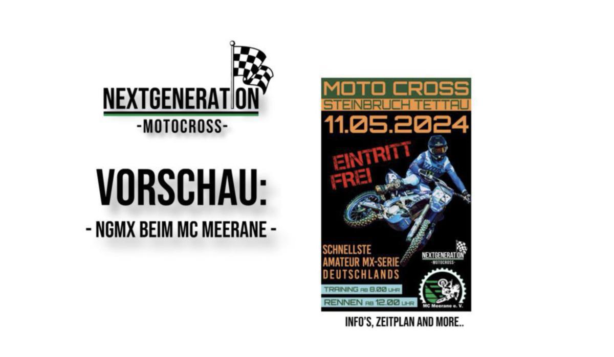 Vorschau: NGMX beim MC Meerane