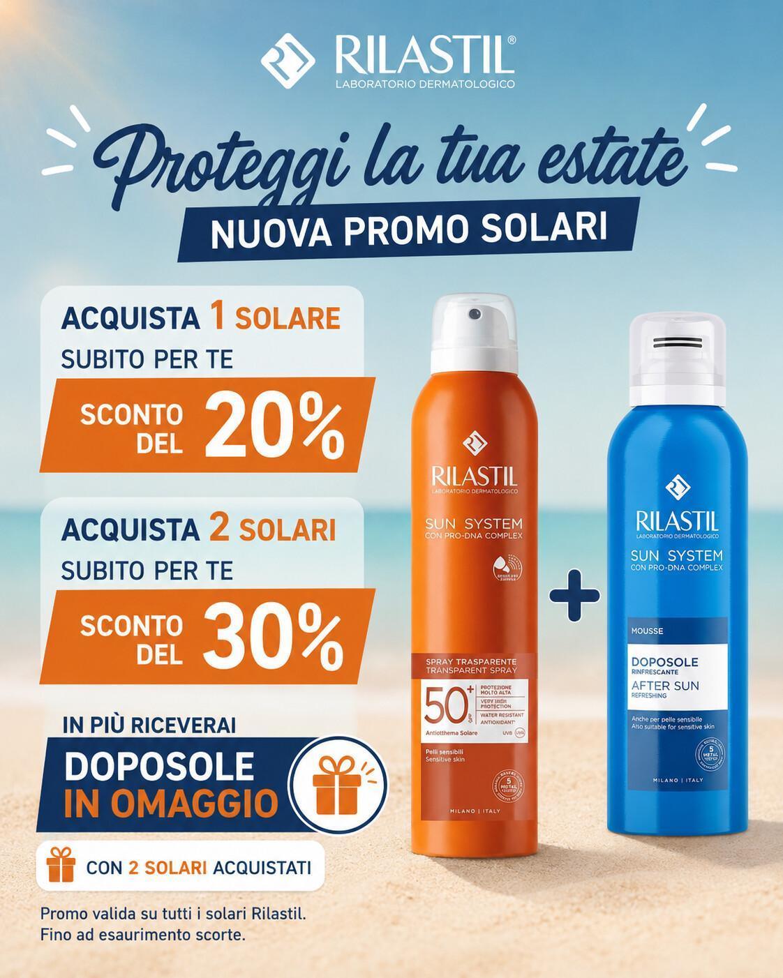 Promo solari Rilastil