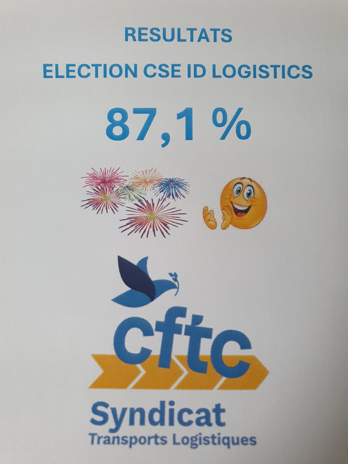 UD54 : ELECTION DU CSE ID LOGISTICS BRAVO !!!
