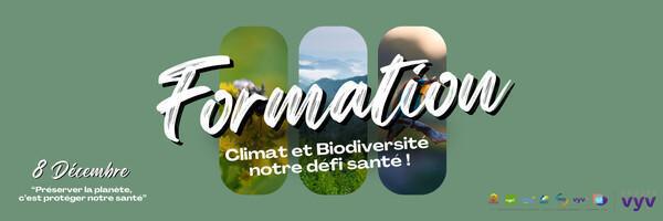 🍃 Climat & Biodiversité : notre défi santé 🍃