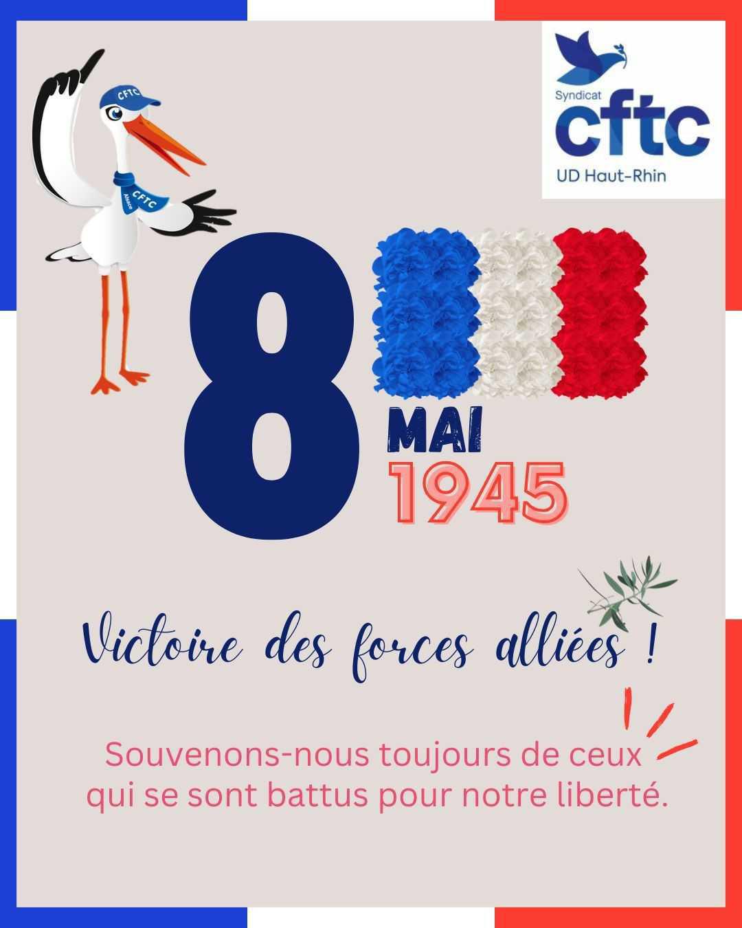 UD68🎉8 MAI 1945🔵FETES DE LA VICTOIRE