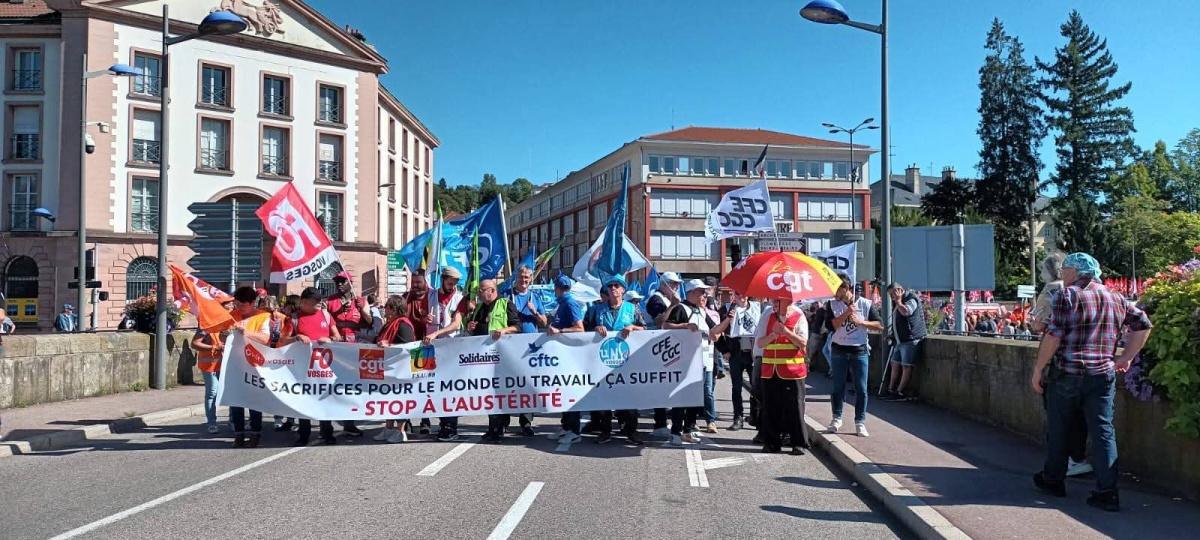 Mobilisation du 18 septembre 2025 - Epinal