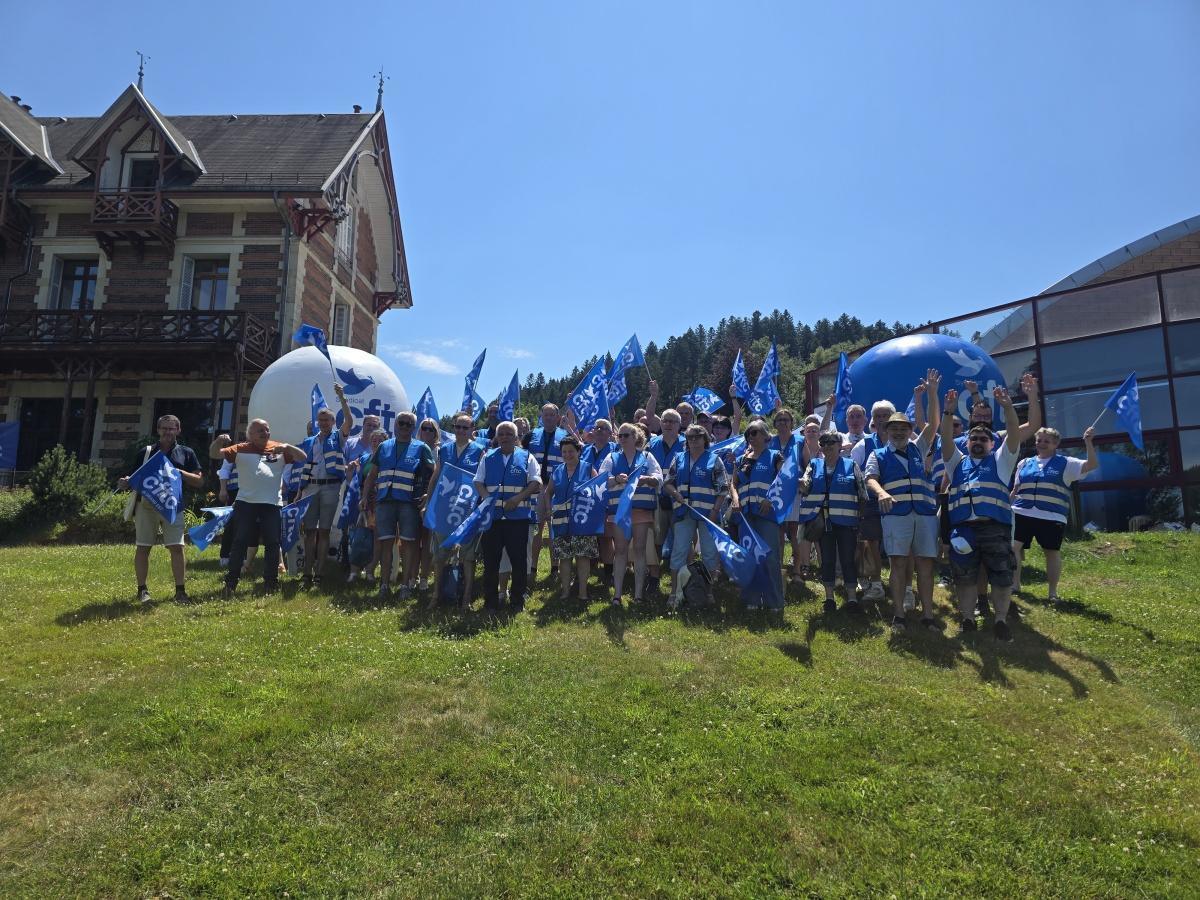 Deux journées riches pour l'UR CFTC Grand Est à Gérardmer : forum, congrès et nouveau bureau élu