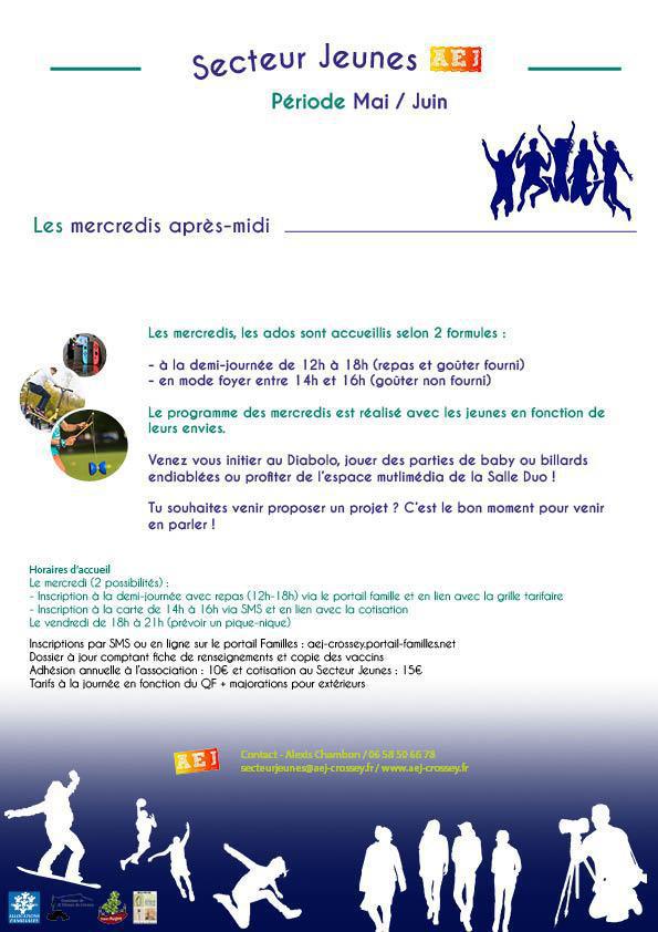 Programme Mai Juin (cliquez ici)