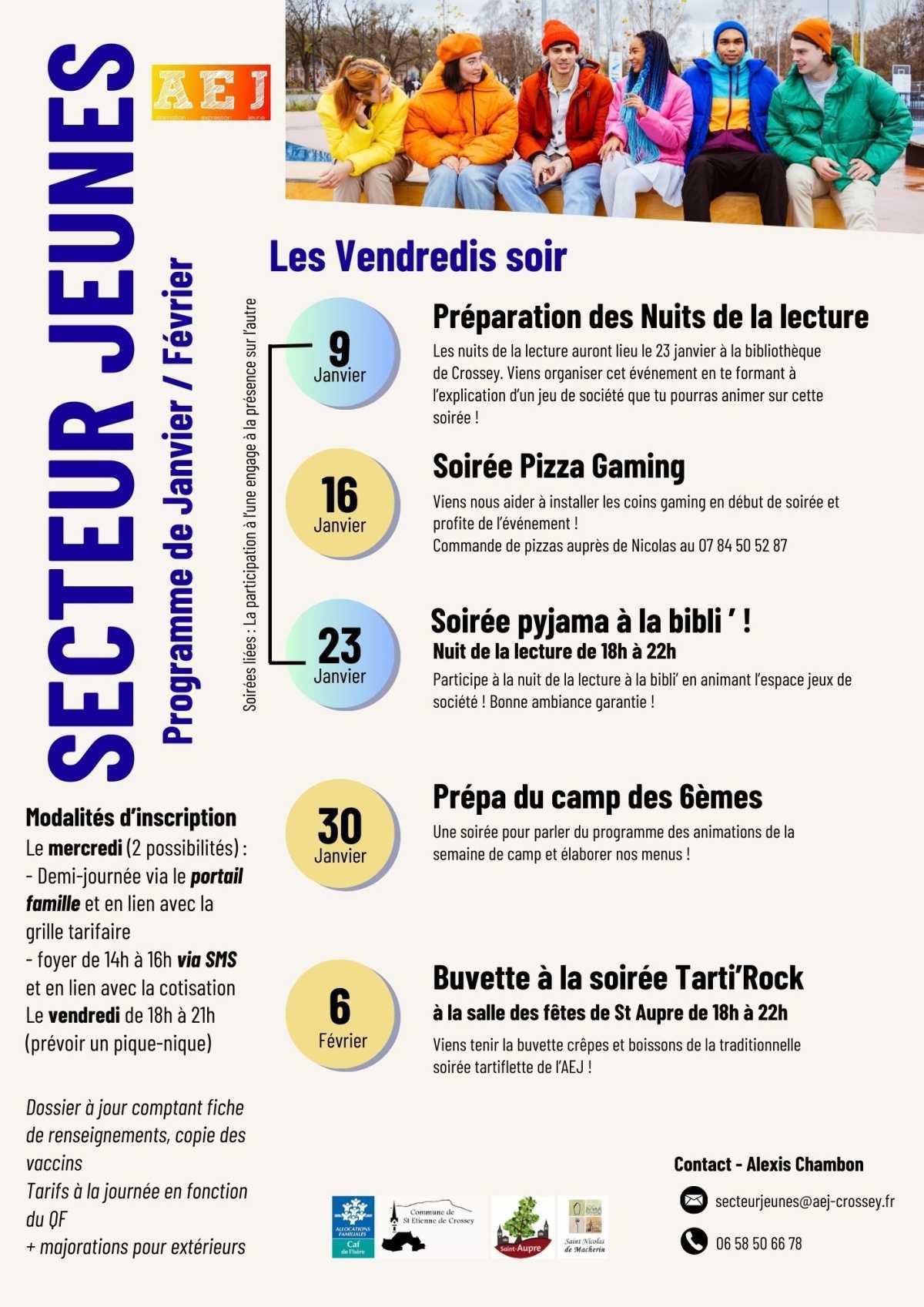 Programme Janvier Février (cliquez ici)