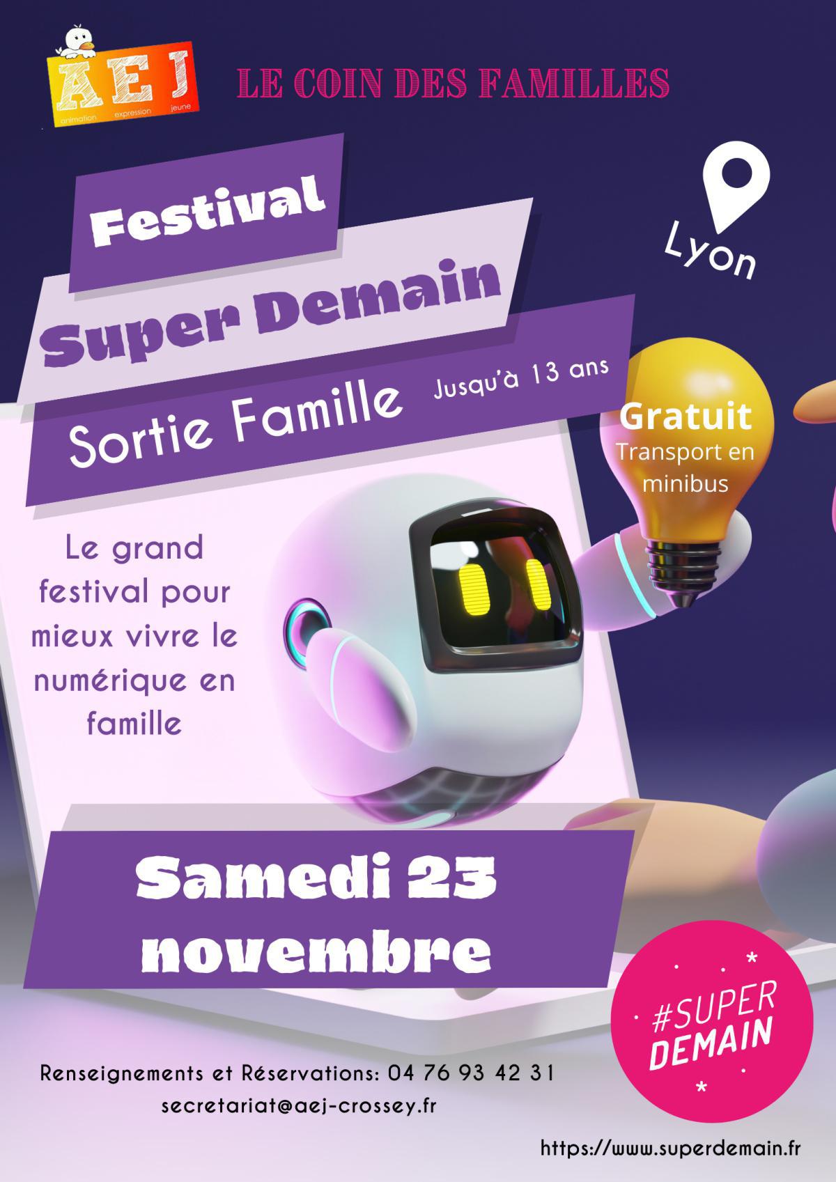 Festival Super Demain - Sortie Famille