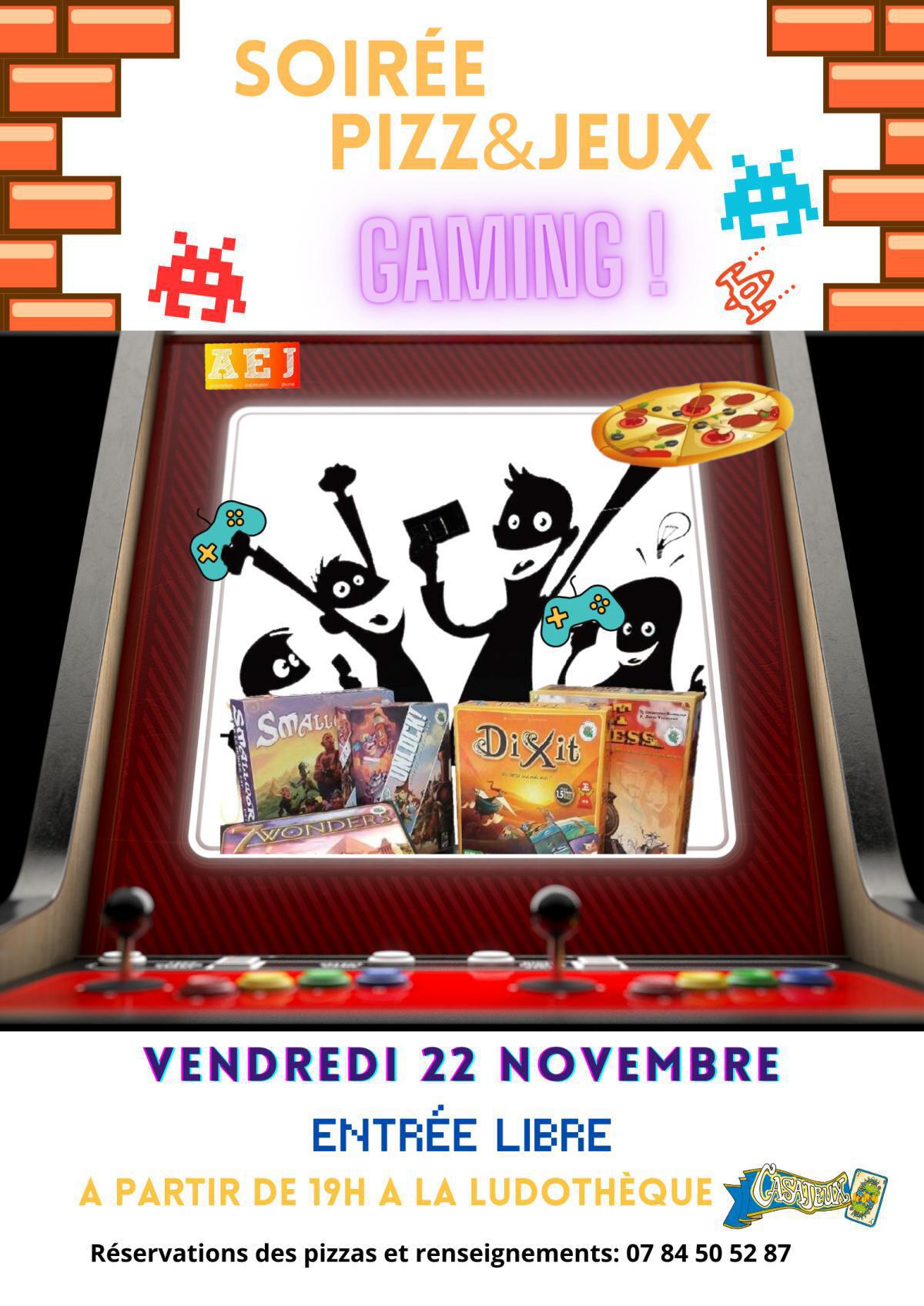 Pizz&Jeux Spécial GAMING