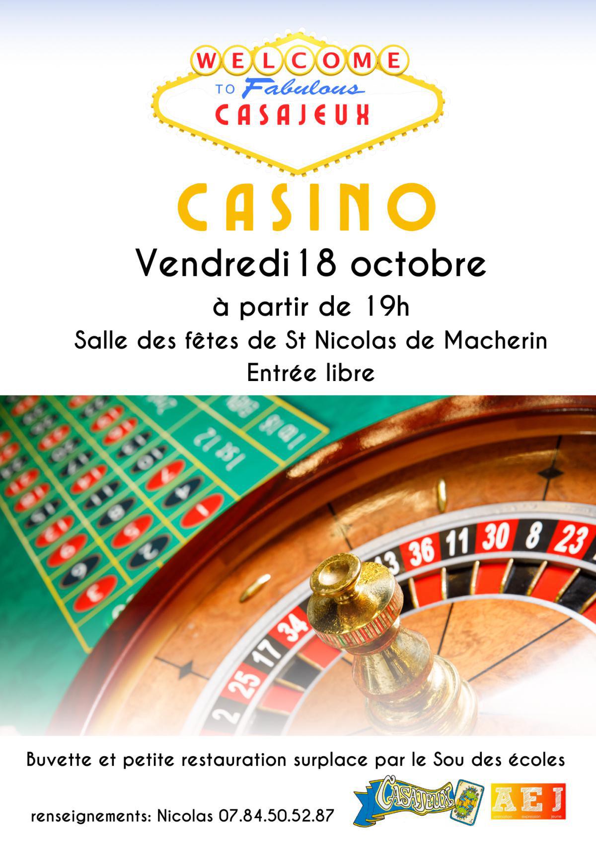 Soirée Casino