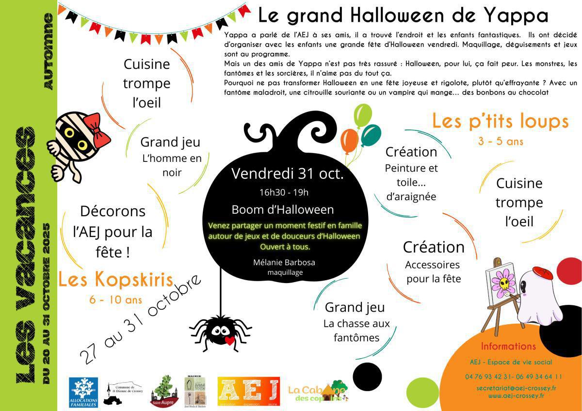 Ouverture des inscriptions Vacances scolaires d'automne 2025