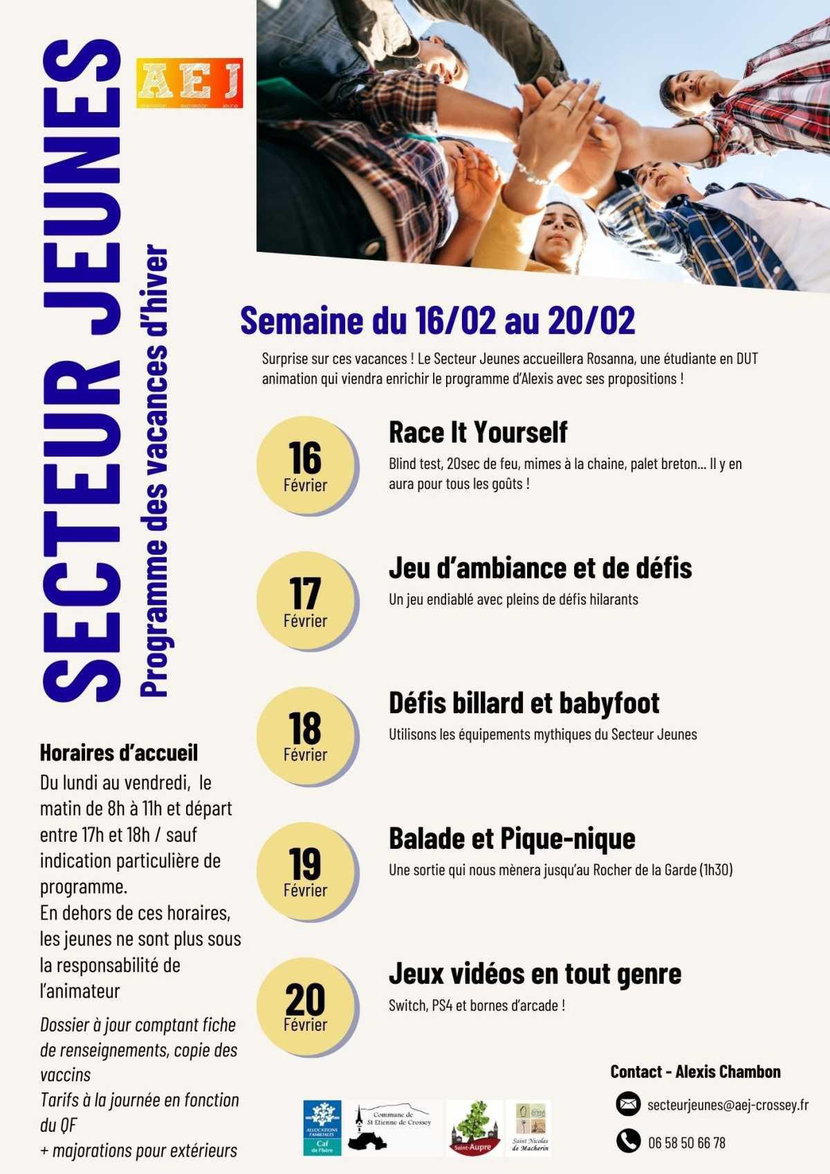 Programme Vacances d'hiver (cliquez ici)