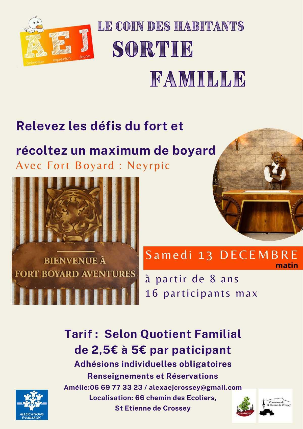 Sortie Famille : Fort Boyard à Neyrpic