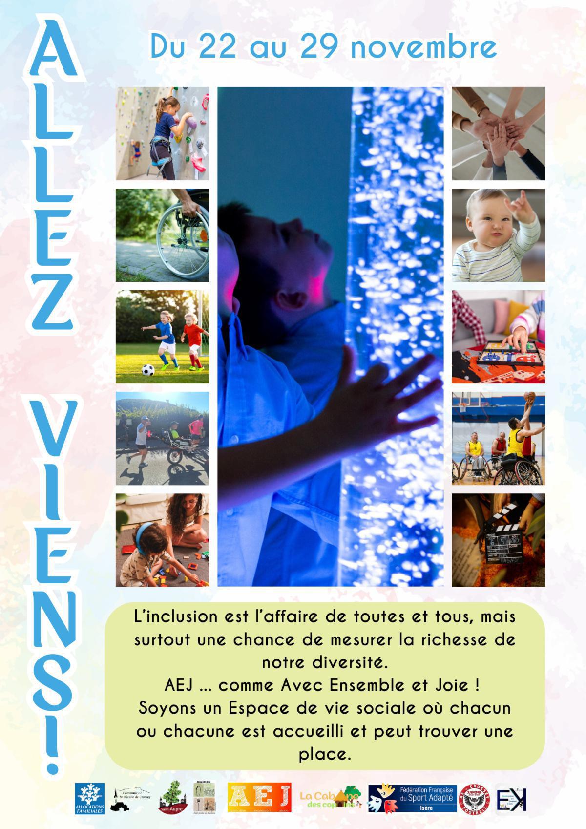 Allez Viens ! Semaine thématique : Inclusion