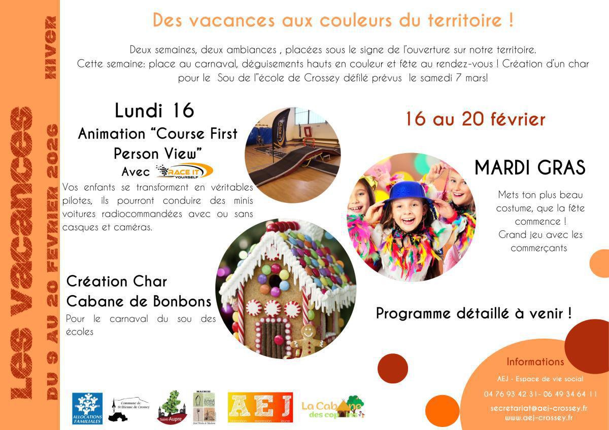 Ouverture inscriptions vacances hiver 2026