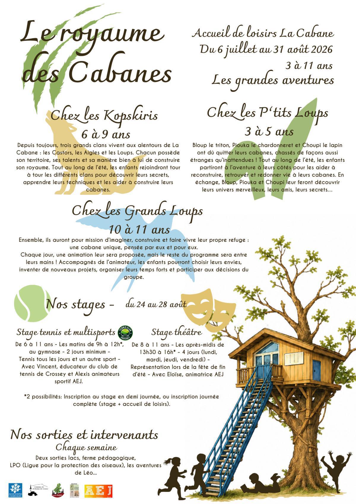 Ouverture inscriptions été 2026