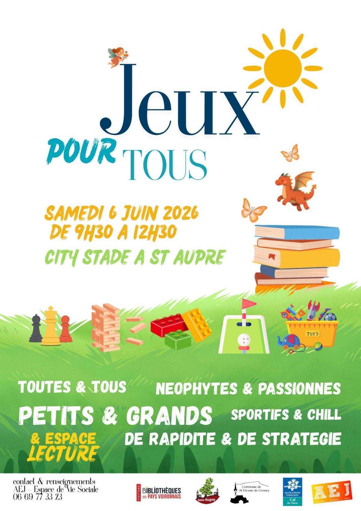Jeux pour tous à St Aupre