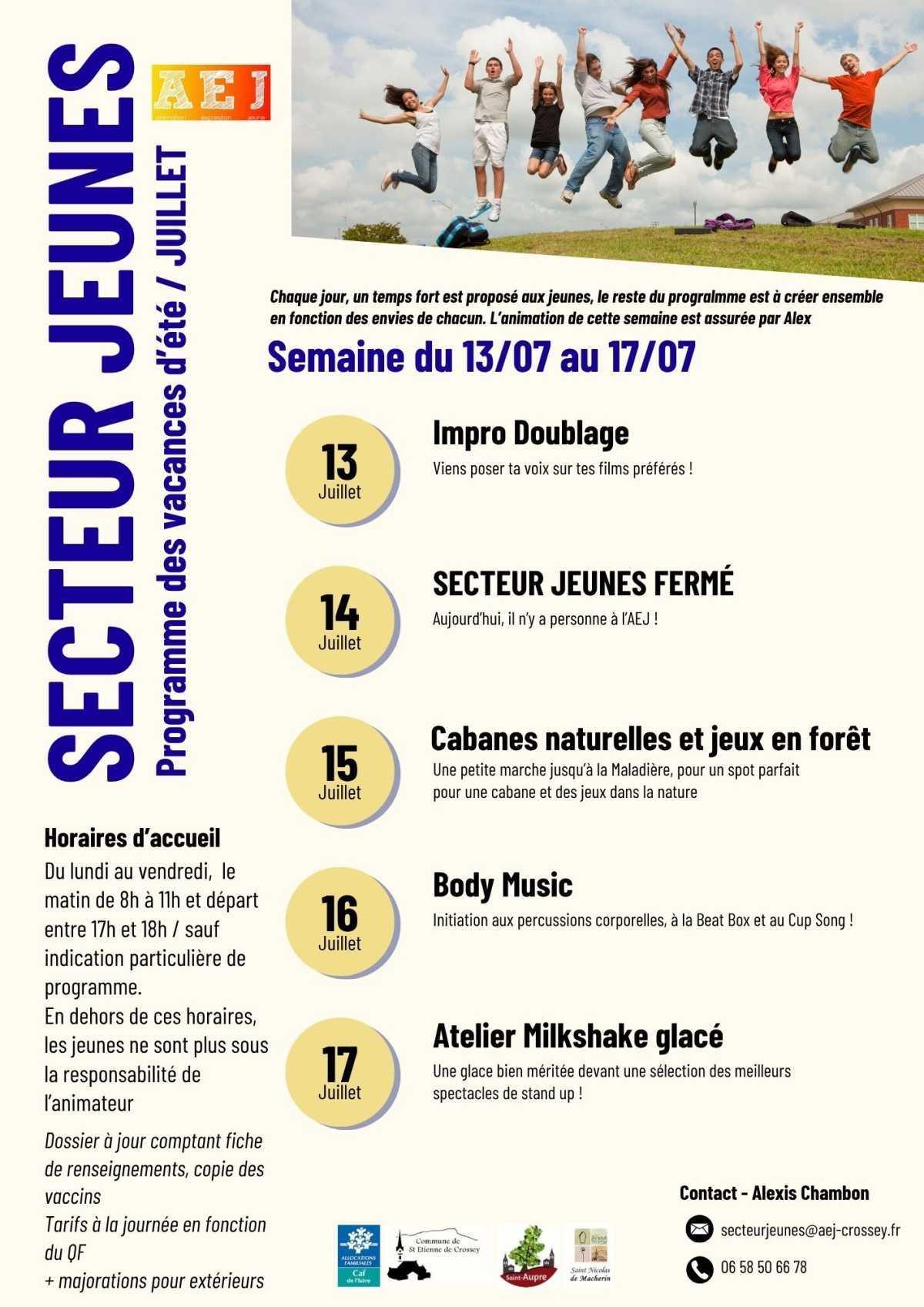 Programme été