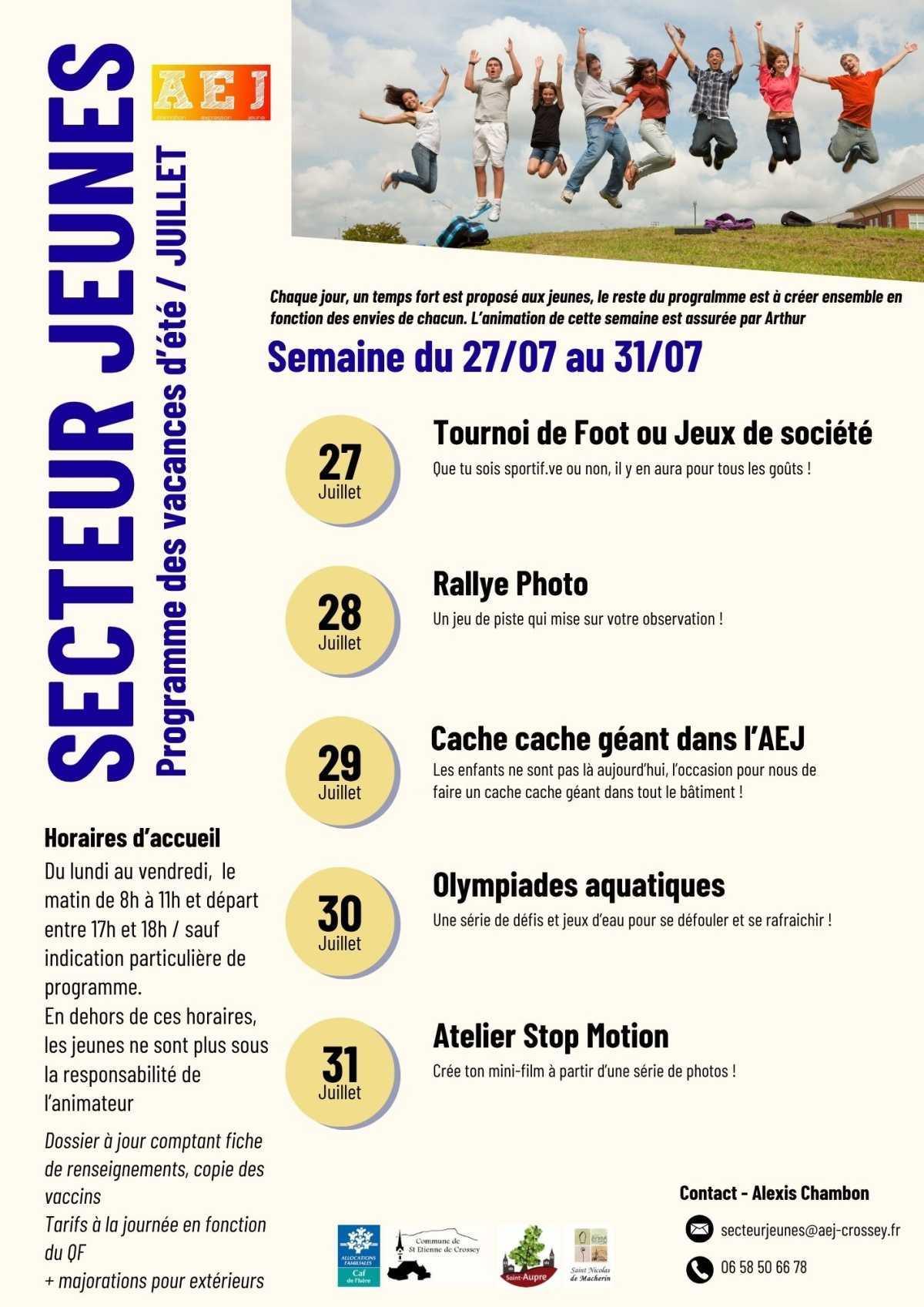 Programme été