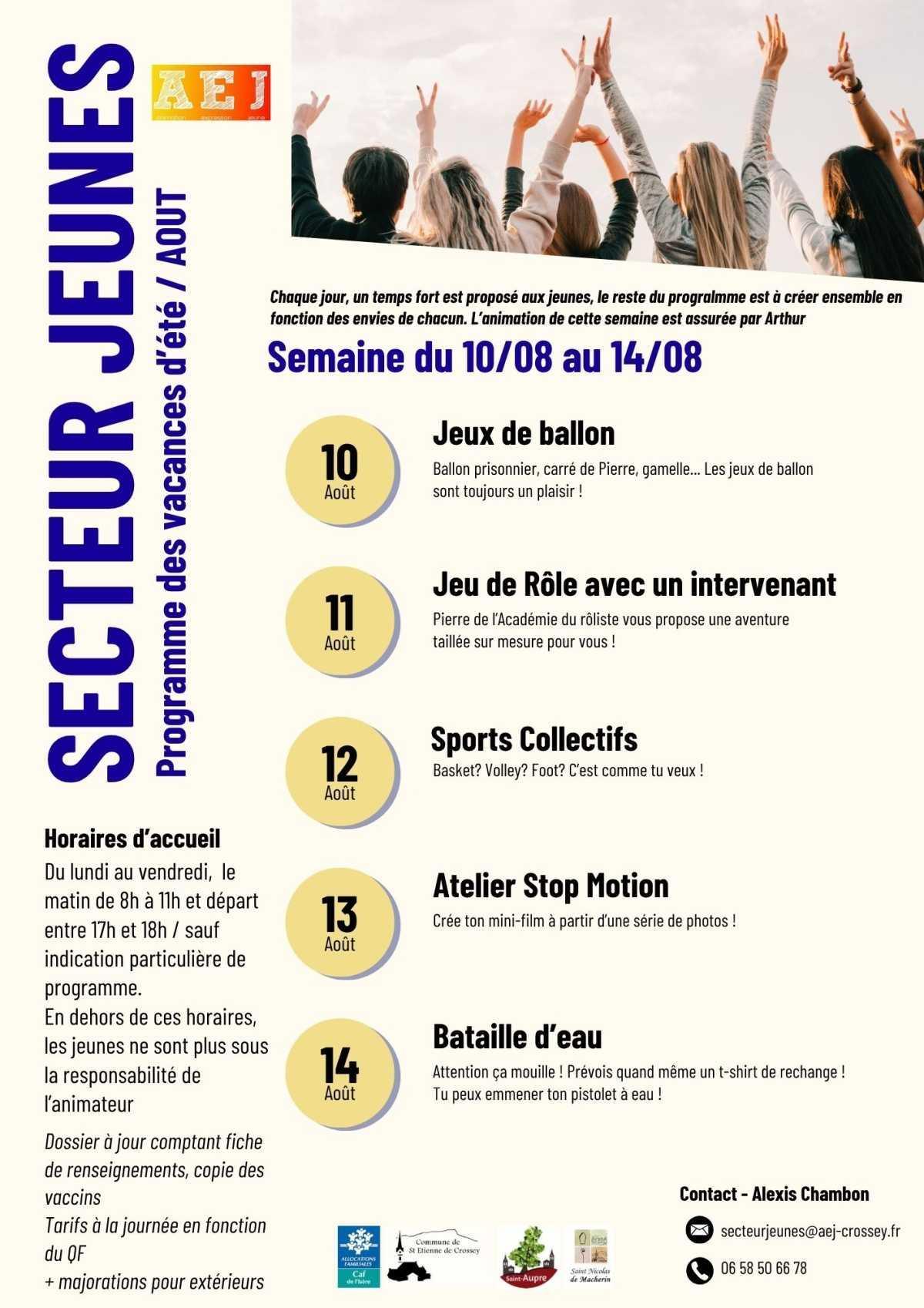 Programme été
