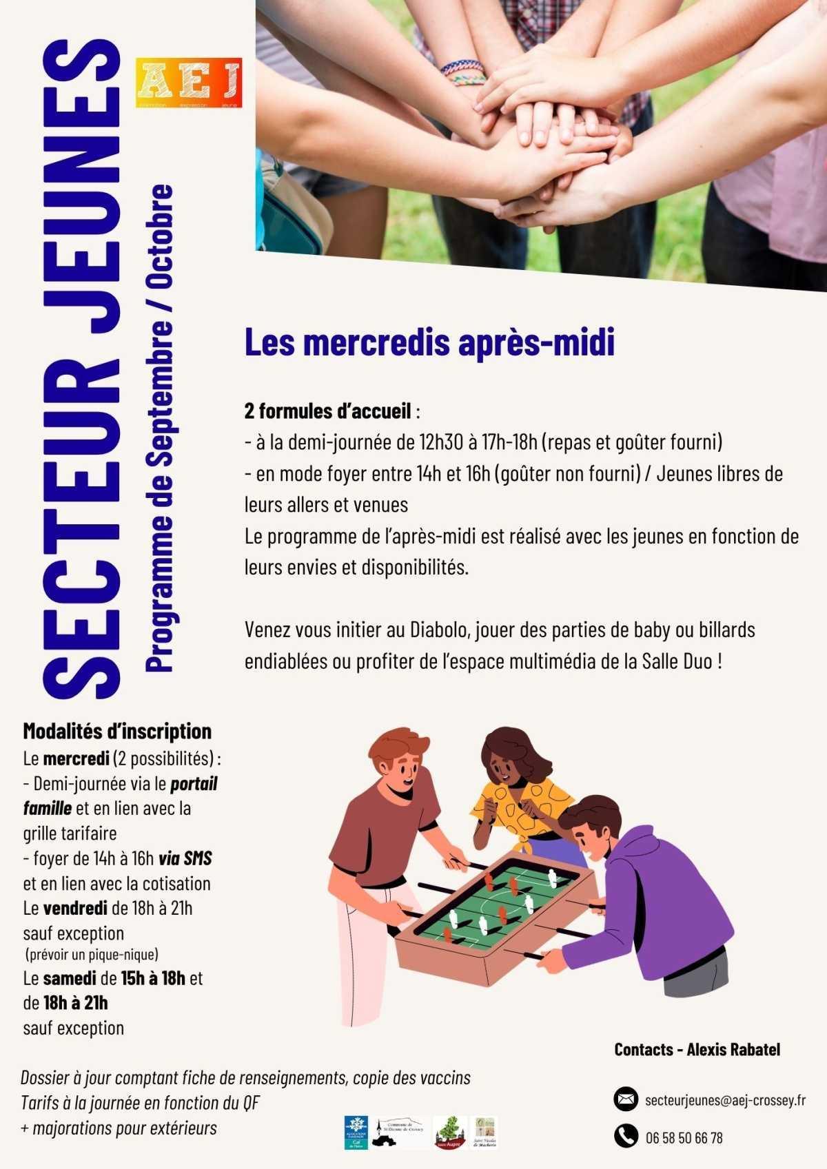 Programme Septembre / Octobre