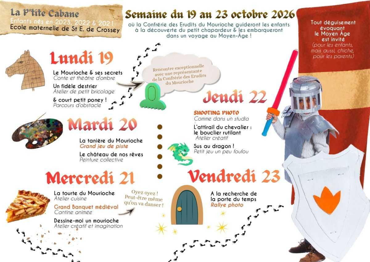 Programme Vacances Automne - Enfance