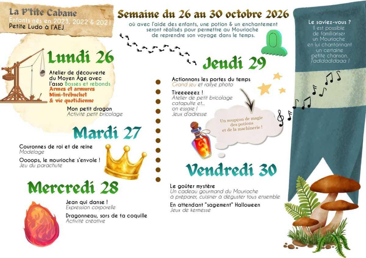Programme Vacances Automne - Enfance