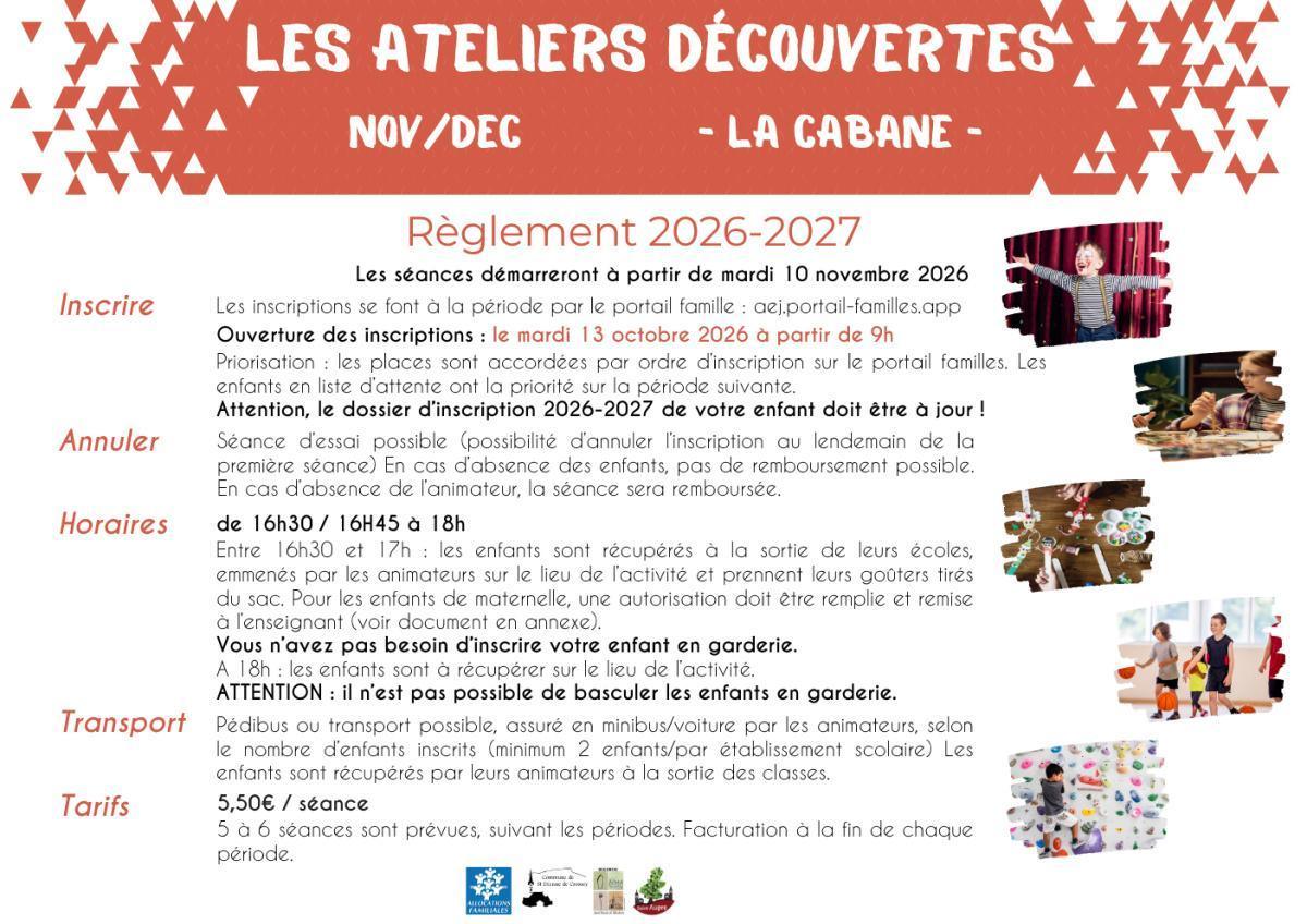 Ateliers découvertes P2