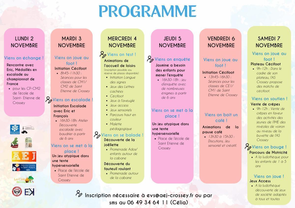 Allez viens ! - Semaine de l'inclusion