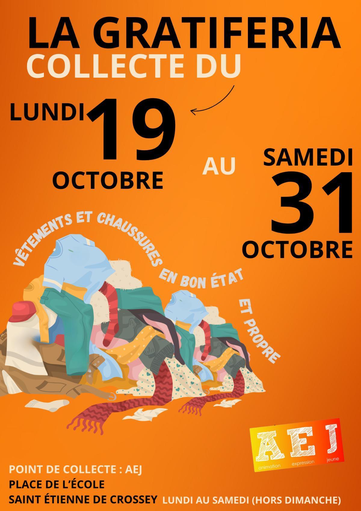 Collecte pour la Gratiféria