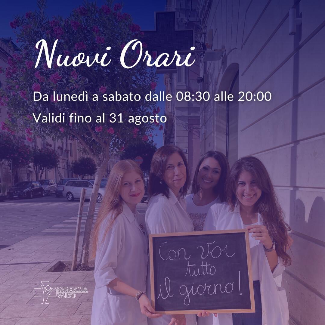 🔔 Nuovi orari