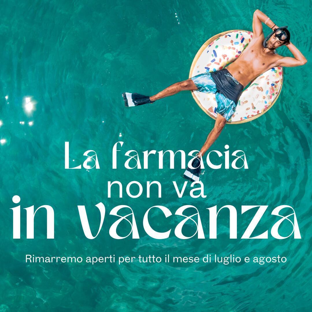 🔔La farmacia non va in vacanza!