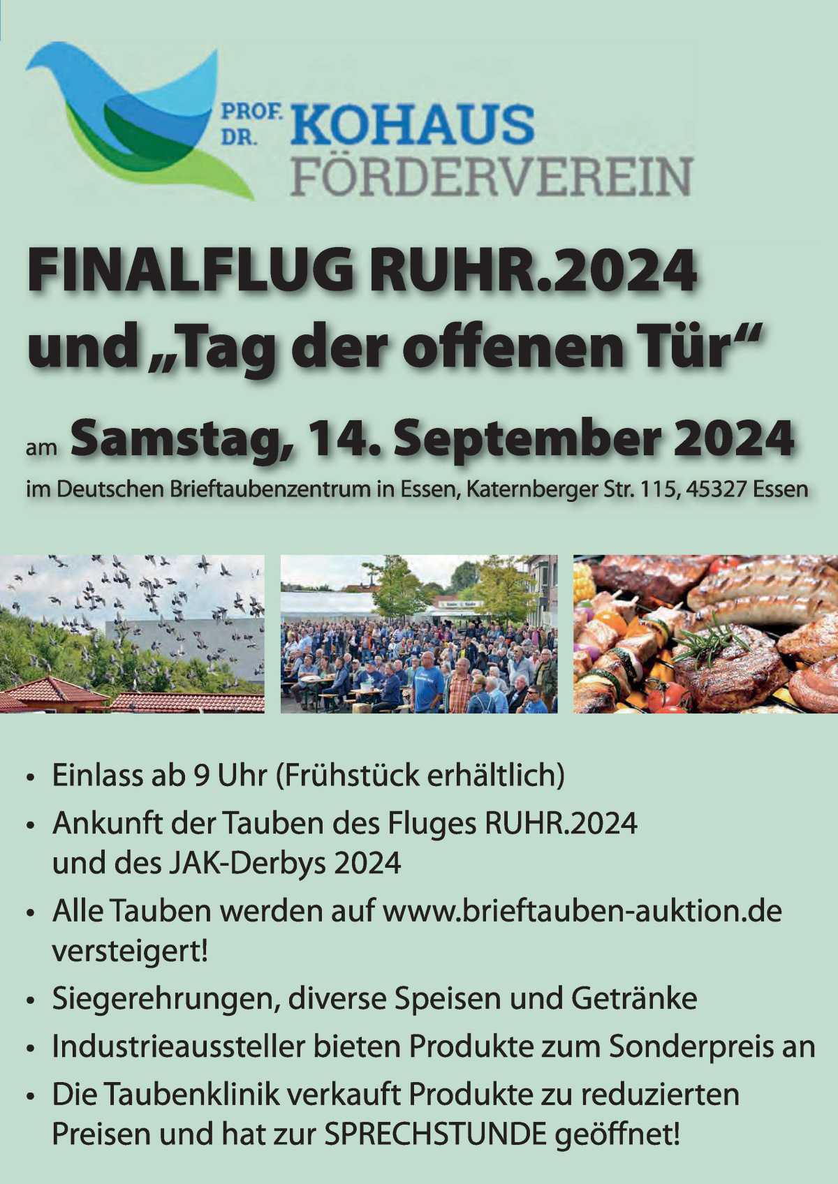 Noch 5 Tage bis zum Tag der offenen Tür und zum Finalflug RUHR.2024 Noch 5 Tage bis zum Tag der offenen Tür und zum Finalflug RUHR.2024