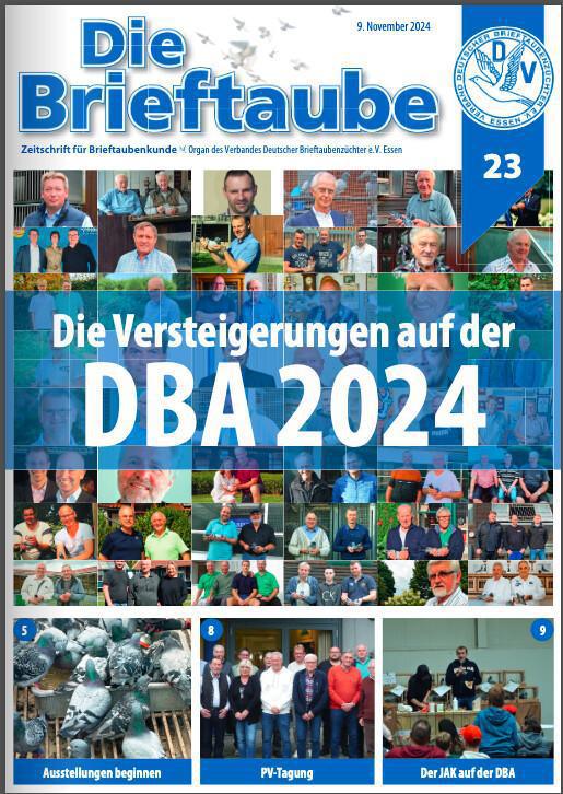 Katalog online für die DBA-Versteigerungen 2024 in Kassel