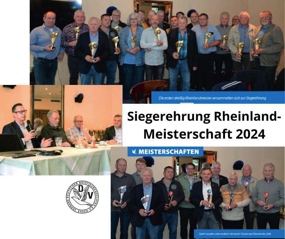 🎉 Rückblick auf die Rheinlandmeisterschaft 2024 🕊️