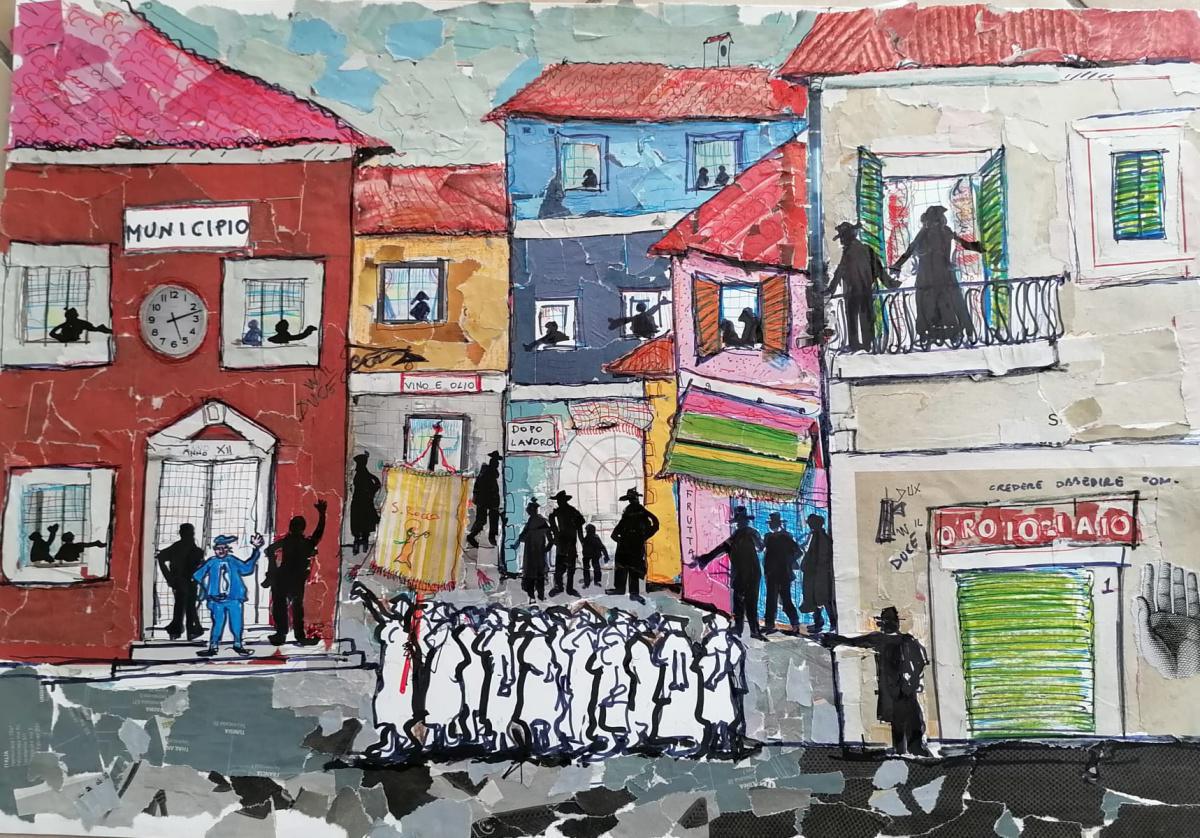 Proiezioni Siloniane - Rilettura di un artista tra collage ed ombre cinesi Proiezioni Siloniane - Rilettura di un artista tra collage ed ombre cinesi
