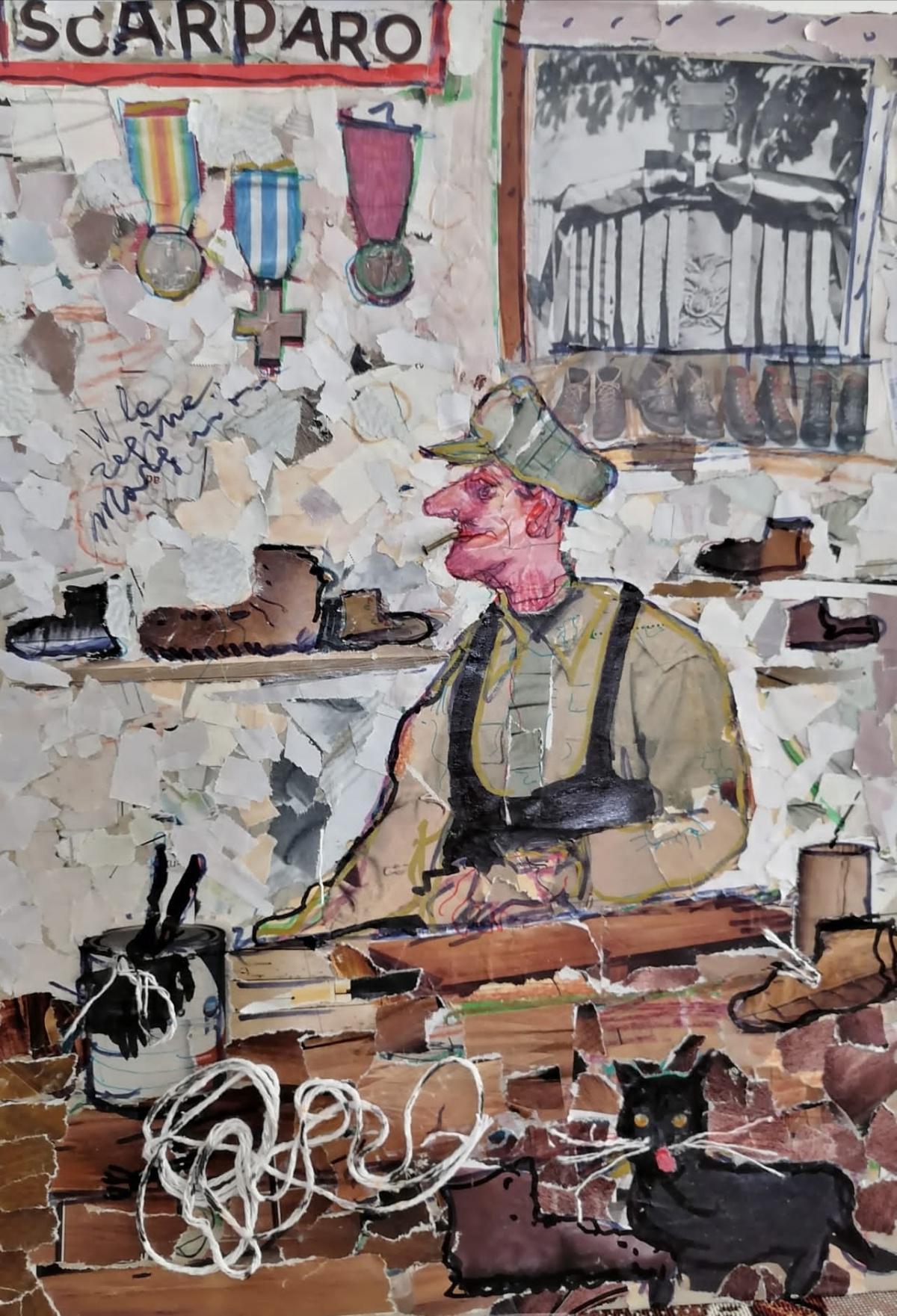 Proiezioni Siloniane - Rilettura di un artista tra collage ed ombre cinesi Proiezioni Siloniane - Rilettura di un artista tra collage ed ombre cinesi