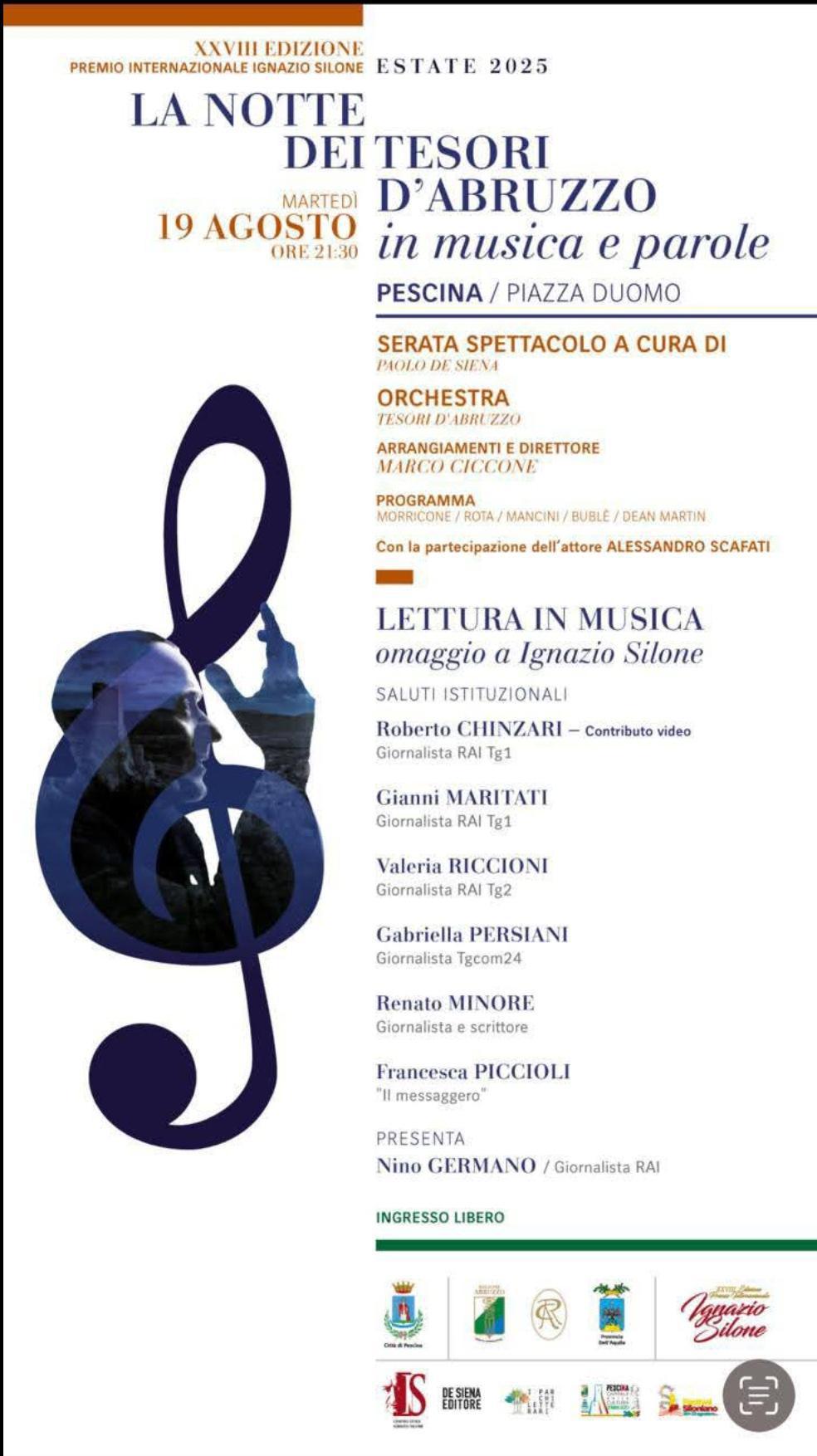 XXVIII Edizione Premio Silone (Agosto 2025)