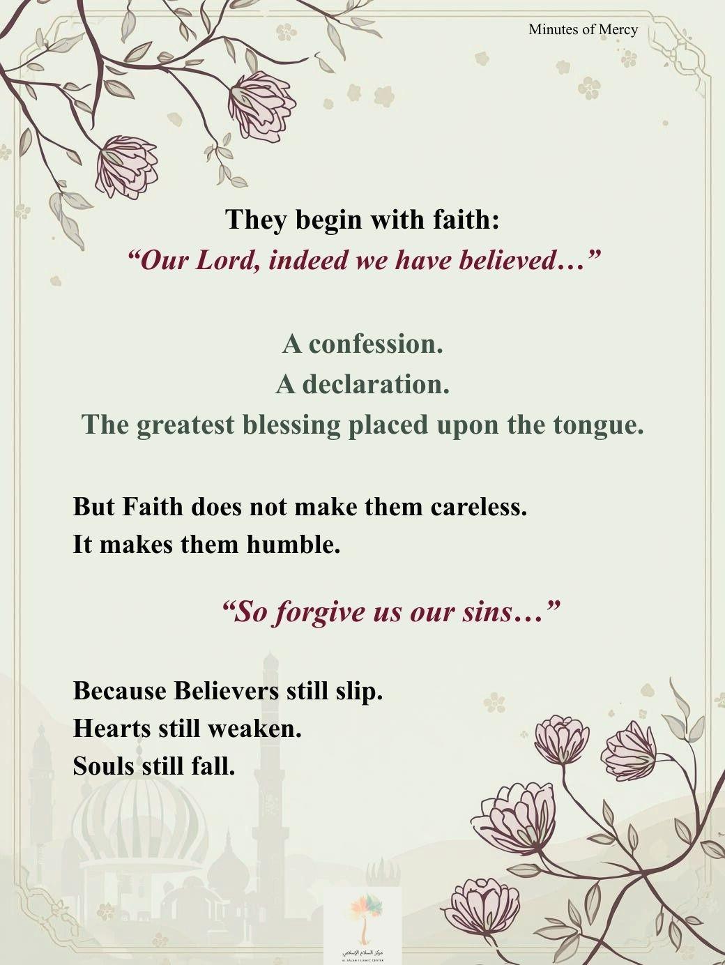 ♥️ 07. Surah Aal Imraan: Our Lord, indeed we have believed, so forgive us our sins and protect us from the punishment of the Fire