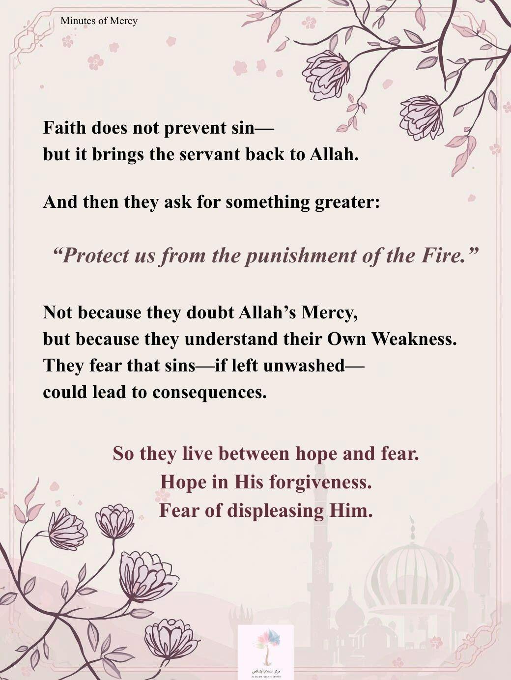 ♥️ 07. Surah Aal Imraan: Our Lord, indeed we have believed, so forgive us our sins and protect us from the punishment of the Fire