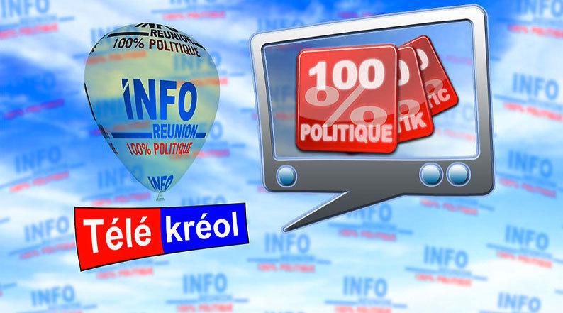 Télékréol : le calendrier des enregistrements de l'émission “100 % politique" par canton