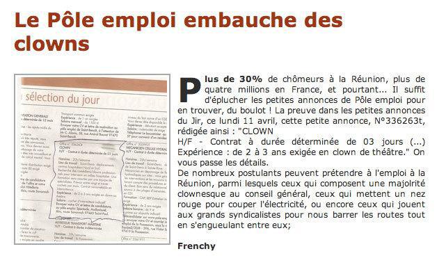 Même le Pôle emploi s'y met