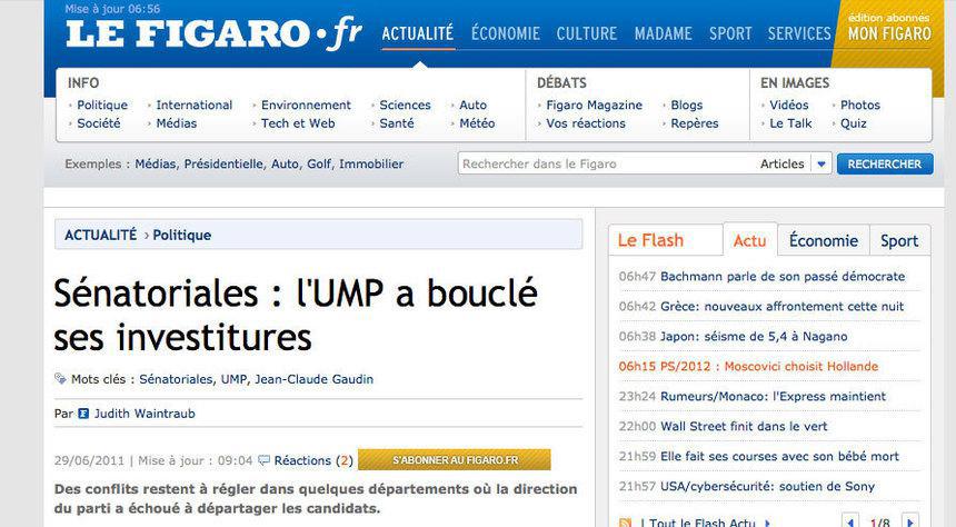 Fontaine et Virapoullé dans le Figaro