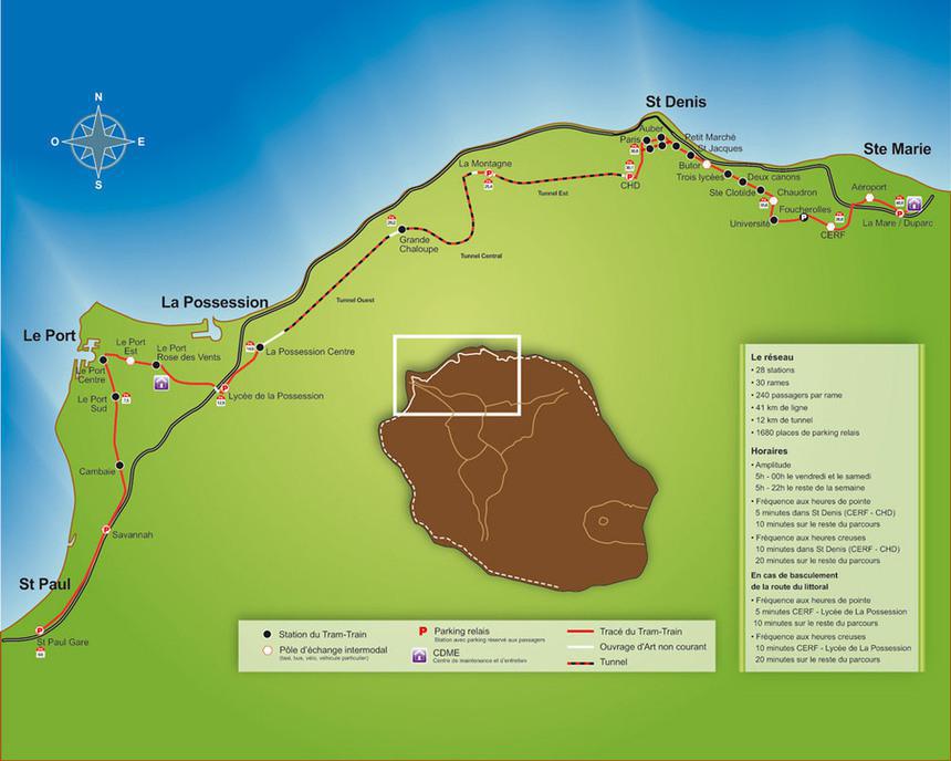 Didier Robert et Gilbert Annette : "C'est la Région qui décide si La Réunion a besoin ou non d'un tram-train"